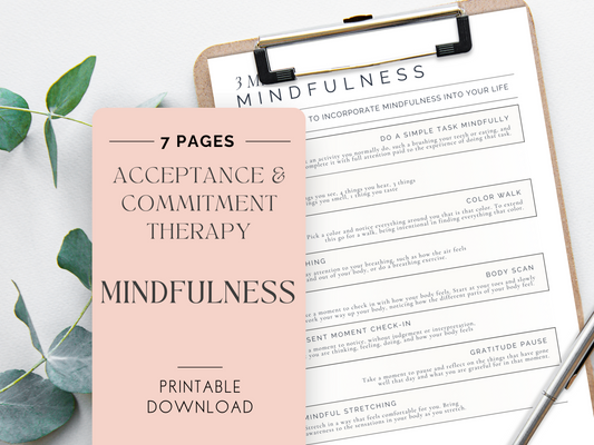 ACT Mindfulness Handouts