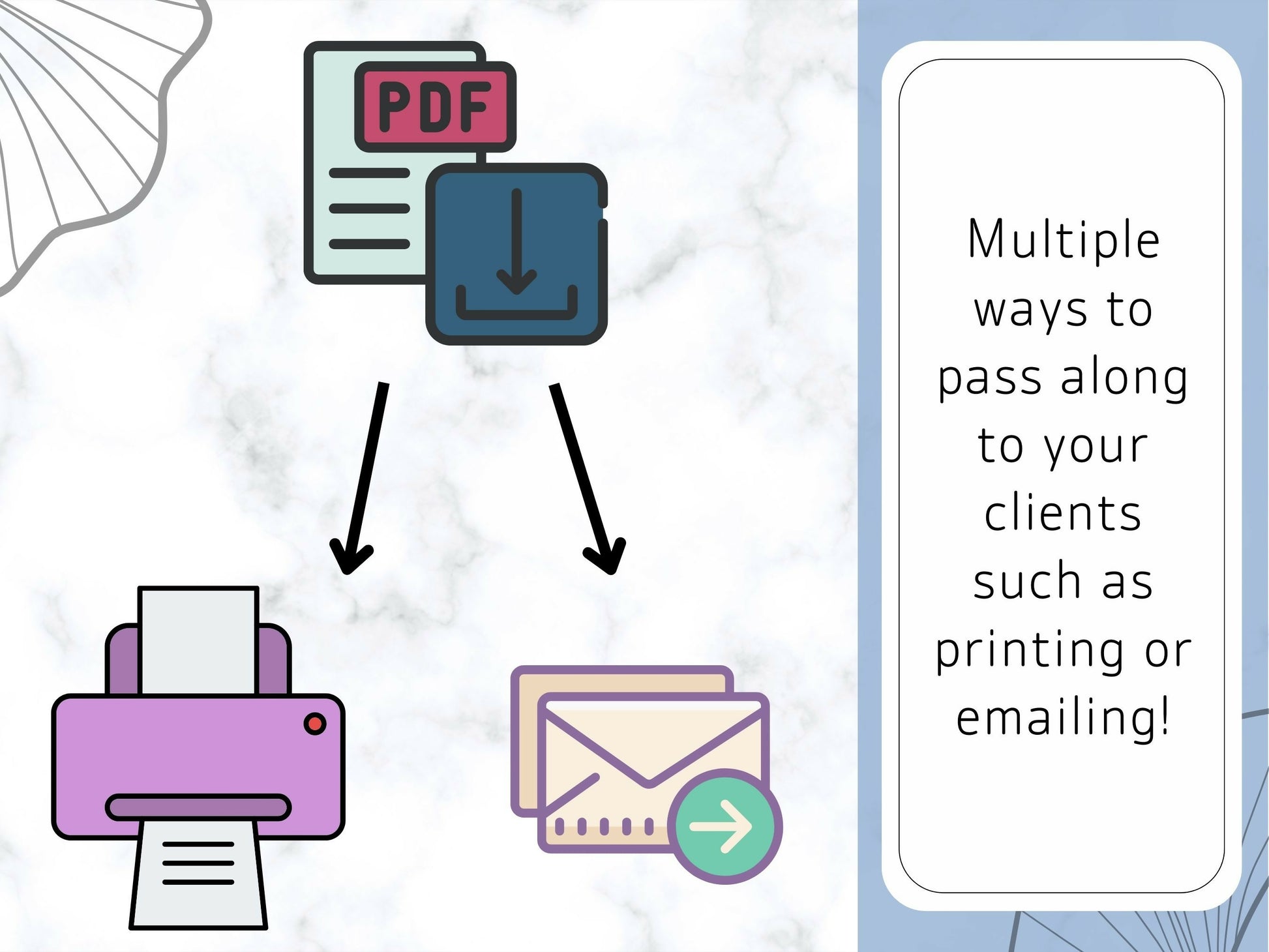 These digital downloadable worksheets. Easily printable for each of your therapy clients, or send them electronically via email