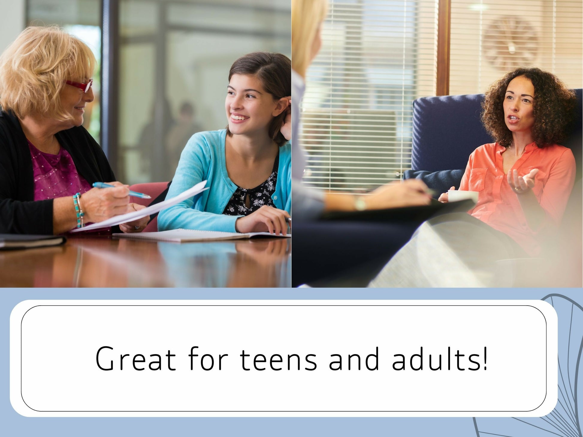 Great for teens and adults!