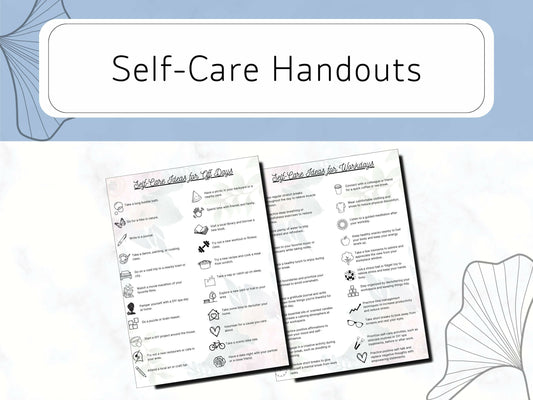 Self-Care Handouts