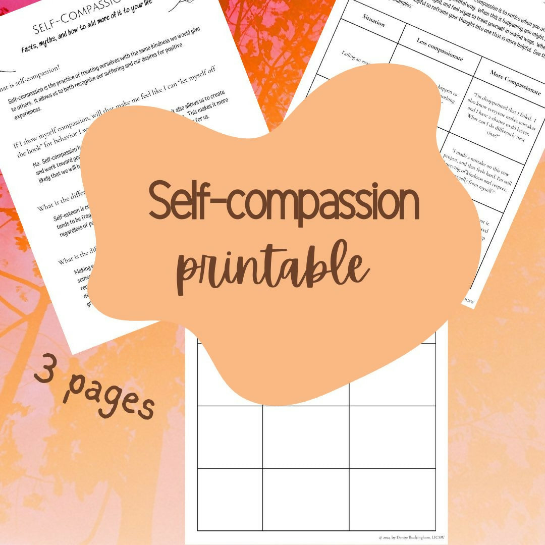 Self compassion 1