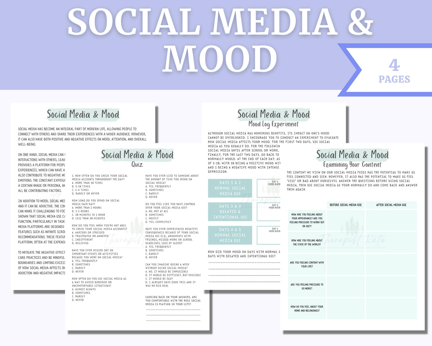 Social Media and Mood