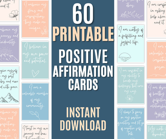 Positive Affirmation Cards