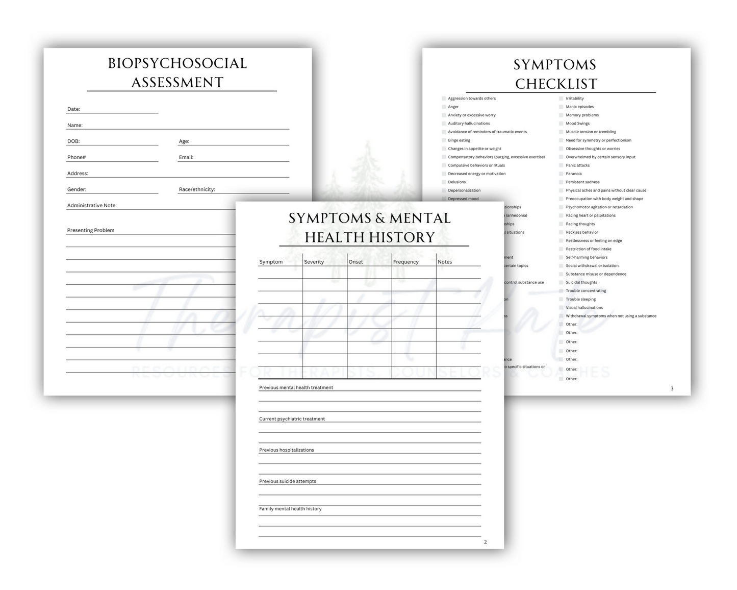 Biopsychosocial Assessment