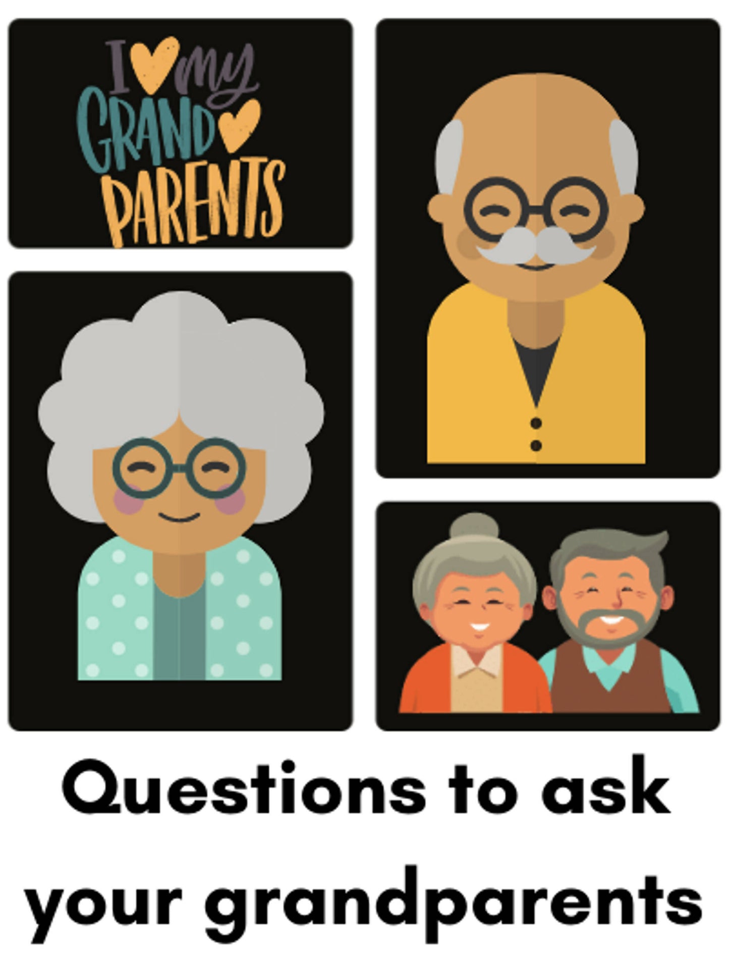 Questions to ask my grandparents and family genealogy