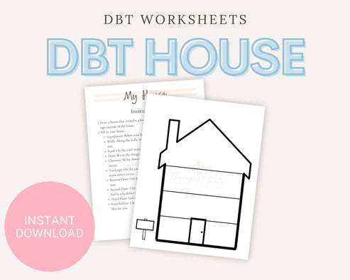 DBT House Worksheet | Download & Enhance Your DBT Practice